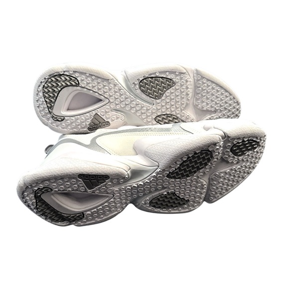 NWOT Adidas Impact FLX Mahomes Football Training Shoes White silver and pink - Picture 4 of 8